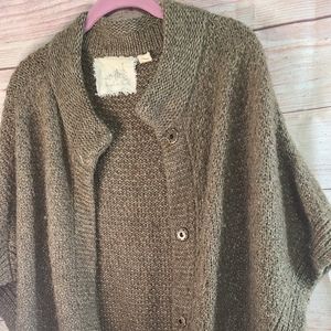 Anthropology- Angel of the North Batwing sweater - Sz L